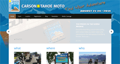 Desktop Screenshot of carsontahoemoto.com