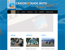 Tablet Screenshot of carsontahoemoto.com